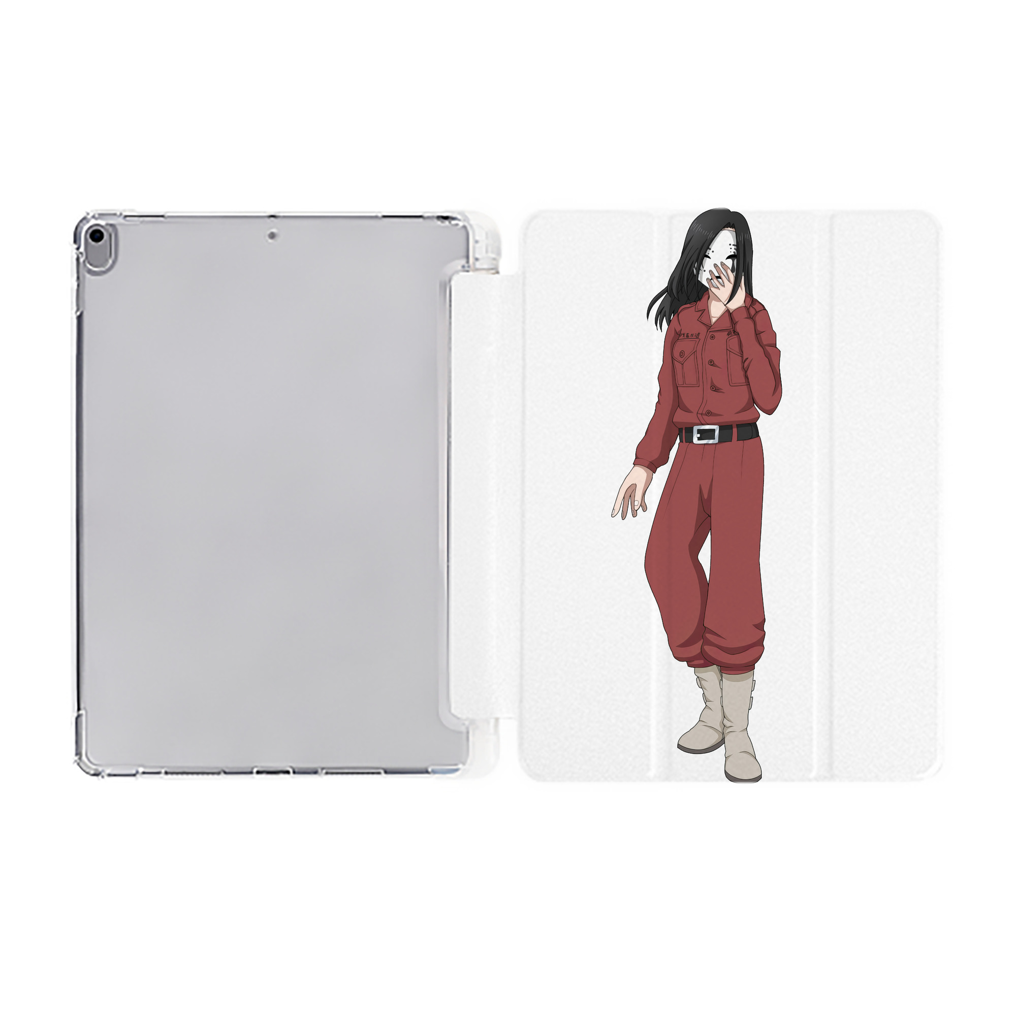 （画像用） 東京リベンジャーズ Tokyo Revengers IPad ケース ペン収納付き 三つ折りスタンド PUレザー×シリコン 対応機種9.5/10.5/10.9インチ